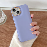 Candy Color Plating Camera Shockproof Compatible with iPhone Case