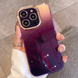 Luxury Fashion Glitter Bling Clear Compatible with iPhone Case