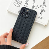 3D Weaving Lattice Pattern Compatible with iPhone Case